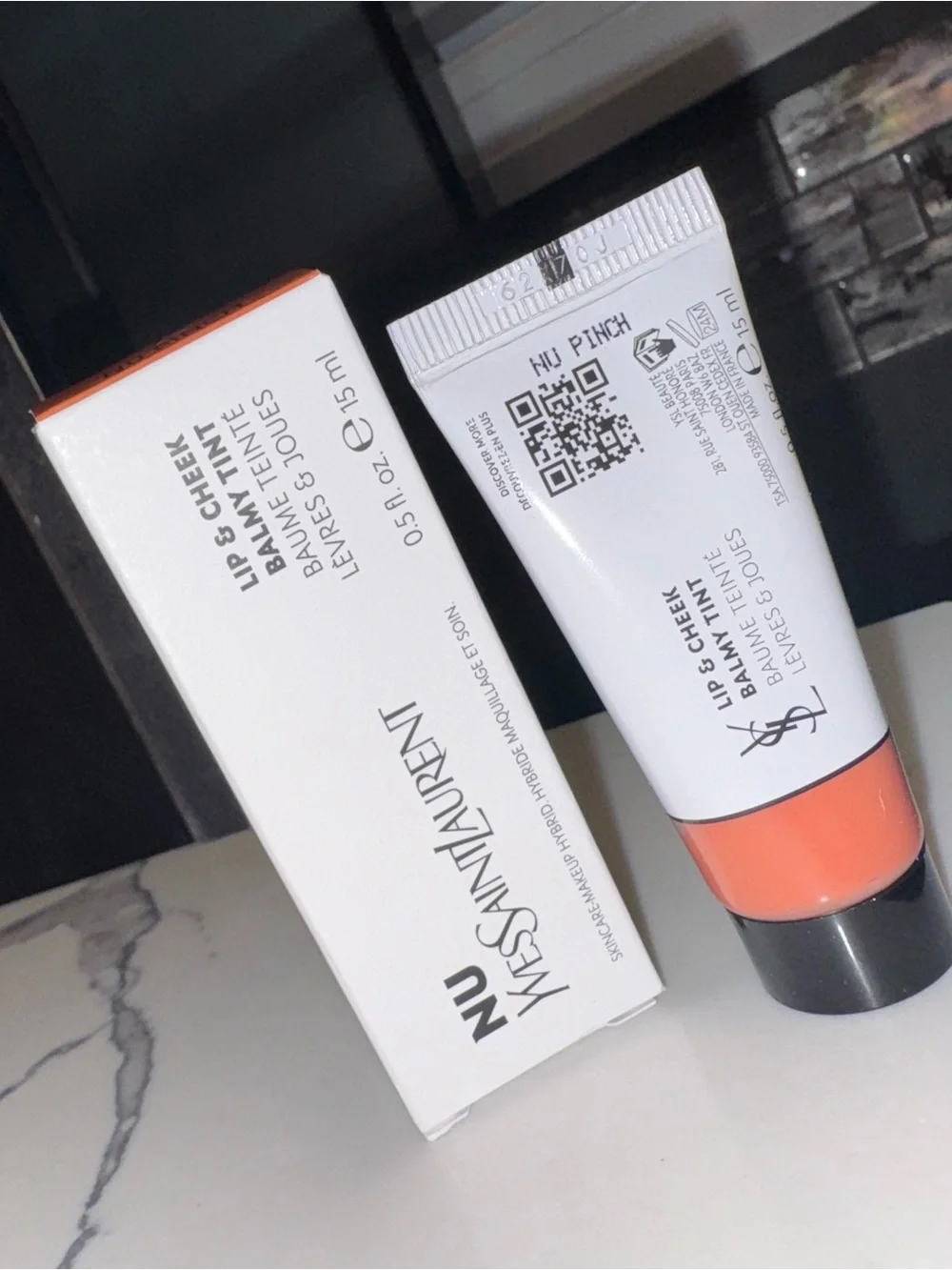 YSL NU Lip & Cheek Balmy Tint – Nu Pinch-NEW